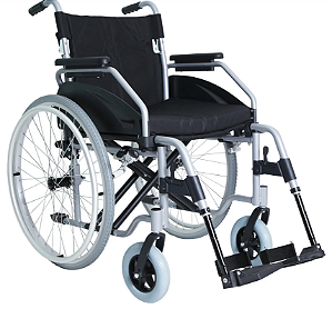 Cadeira de Rodas em Alumínio Premium AL11 Até 150 kg - Hidrolight