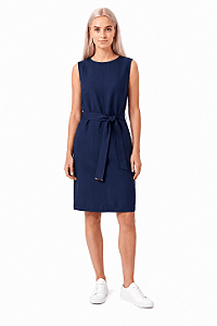 Vestido Feminino Chambray e longo