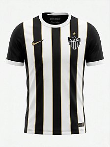 CAMISA ATLETICO MINEIRO  – PAIXÃO PELO GALO 🖤🤍
