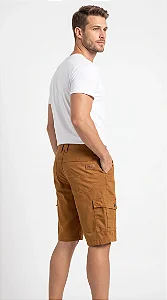 Bermuda Masculina Cargo– Conforto, Caimento e Adventure