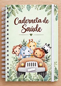 Kit Caderneta de Saúde ( vacinação ) e livro do bebê, personalizado capa dura laminado.