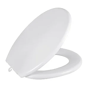ASSENTO OVAL ALOMOFADADO SLIM (BRANCO) - ASTRA