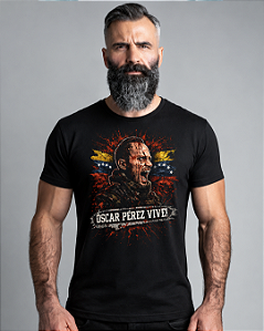 Camiseta Óscar Pérez Vive – Resistência Venezuelana