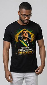 Camiseta Flávio Bolsonaro Presidente