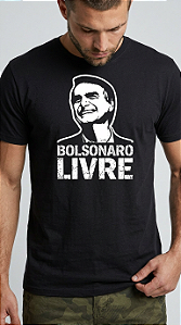 Camiseta Bolsonaro Livre