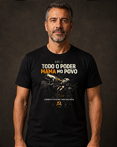 Camiseta Todo o Poder Mama no Povo