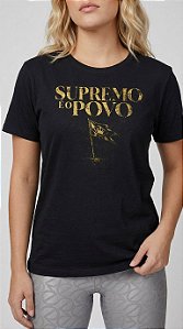 Camiseta Feminina Supremo é o Povo