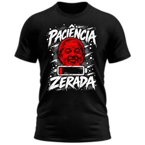 Camiseta Paciência Zerada