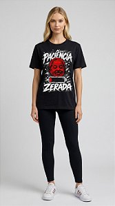 Camiseta Feminina Paciência Zerada