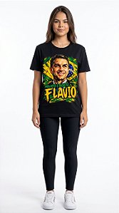 Camiseta Feminina Meu Voto é Secreto – Flávio