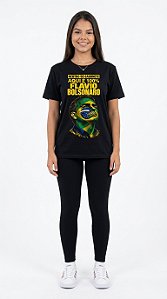 Camiseta Feminina Neutro Só Sabonete – 100% Flávio Bolsonaro