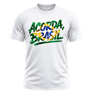 Camiseta Acorda, Brasil