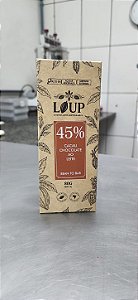 CHOCOLATE 45% CACAU AO LEITE
