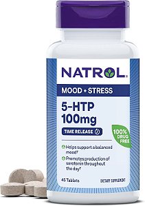 5 Htp Hidroxitriptofano 100mg Natrol 45tabls