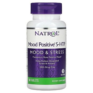 5-HTP 50mg (MOOD & STRESS) 50 cápsulas, Natrol
