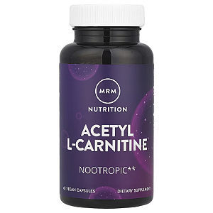 Acetil L-Carnitina 500 mg - MRM - 60 cápsulas