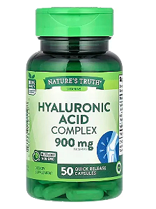 Acid Complex, ácido hialurônico,, 900mg, 50 cápsulas, Nature's Truth