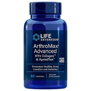 Arthromax, Colágeno Nt2, Aprèsflex Life Extension 60caps, life extension