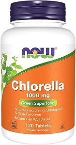 Chlorella (120 tabletes) - Now Foods