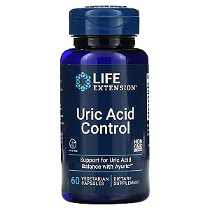 Controle de Ácido Úrico, 60 Cápsulas , Life Extension