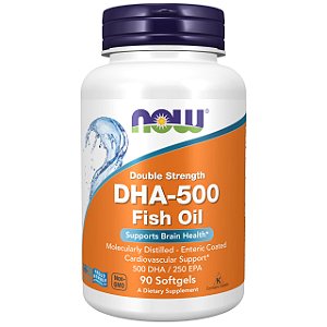 DHA-500 (90 softgels) - Now Foods