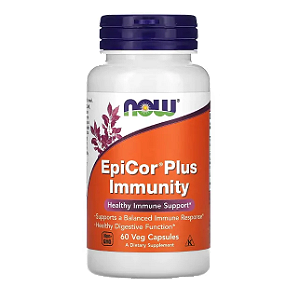 EpiCor Plus Immunity (Imunidade), 500mg, 60 Cápsulas, Now