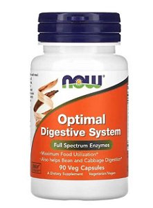 Enzimas Sistema Digestivo Ideal, 90 Cápsulas, Now