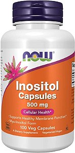 Inositol 500mg (100 cápsulas) - Now Foods