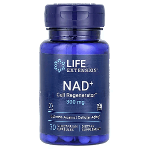 Life Extension, NAD+ Cell Regenerator 300 mg 30 Cápsulas Vegetarianas