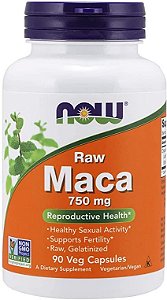 Maca Peruana Raw Crua 750 Mg 90 Capsulas