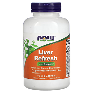 Liver Refresh 180 Caps - Now Foods