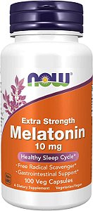 Melatonina 10mg - Extra Forte - Now Foods