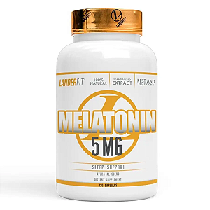 Melatonina 5mg 120 Cápsulas - LanderFit