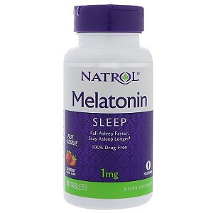 Melatonina 1mg Fast Dissolve Sublingual - 90 Tabletes