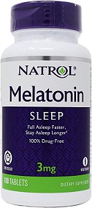 Melatonina 3mg (100 Tablets) - Natrol