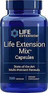 Multivitamínico Life Extension Mix, 360 Cápsulas, Life Extension