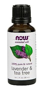 Óleo Lavanda E Melaleuca Tea Tree 30ml Now Foods