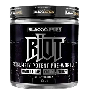 Pré Treino Riot, Sabor Limão, 225g, Black Series