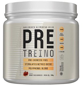 Pré Treino Sport Line, 390g Sabor Honey Red Berries, True Source
