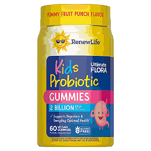 Probiótico Kids, Digestivo e Imunológico, 2 Bilhões, 60 Gomas, Renew Life