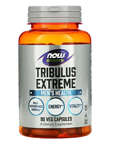 Tribulus Extreme, 1000MG, Saúde Masculina, 90 Cápsulas, Now