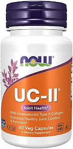 UC-II, Colágeno Tipo II, Saúde das articulações, 40mg, 60 Cápsulas, Now