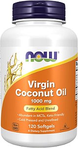 Virgin Coconut Oil 1000 mg 120 Softgels - Now Foods