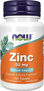 Zinco 50 mg 100 comp - NOW Foods