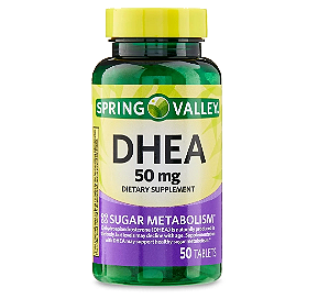 Dhea 50mg, 50 Comprimidos, Spring Valley