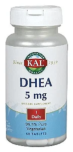 Dhea 5mg, 60 comprimidos, Kal