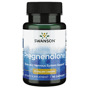 Pregnenolona, 10mg, 90 cápsulas, Swanson