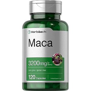 Maca (Raiz de maca) 3200Mg 120 Comprimidos, Horbaach
