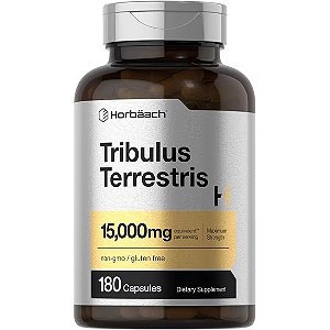Tribulus Terrestris, 15.000mg, 180 Cápsulas, Horbaach