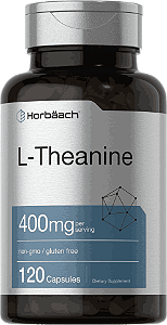 L-Theanine 400mg, 120 Capsulas,  Horbaach